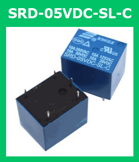 SRD-05VDC-SL-C relay arduino wiring